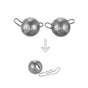 10PCS Deep Water Bullet Sinkers