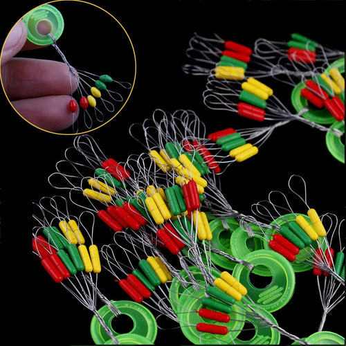 100PCS Colorful Spaced-Beans Accurate Positioning Float Connectors